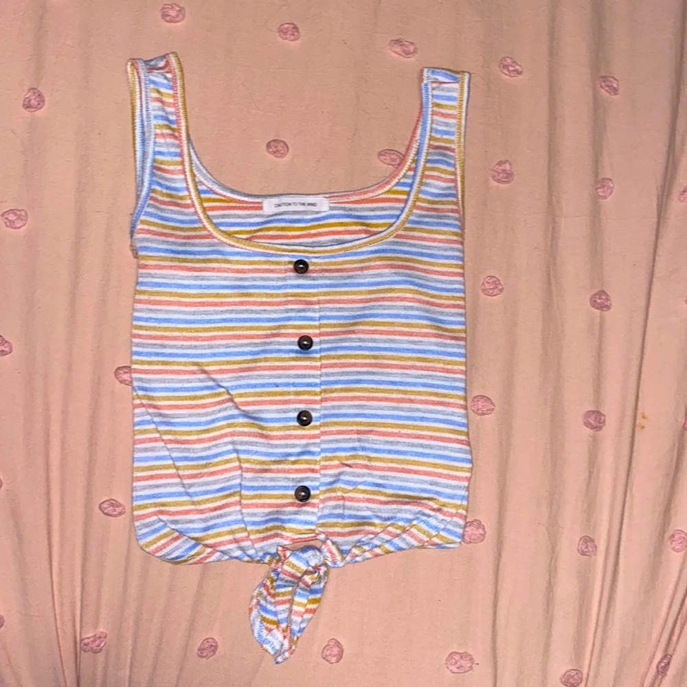 Adorable Cropped Tank Top